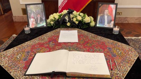 تسلیت و همدردی در اروپا به مناسبت شهادت رییس جمهوری ایران