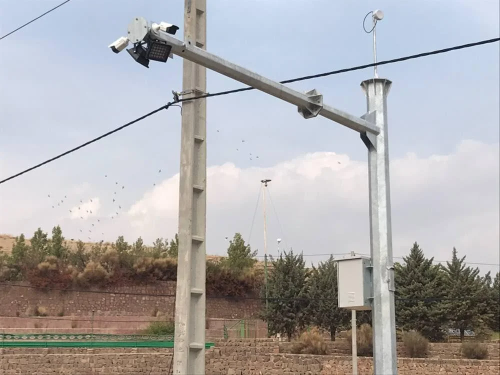 نکات ایمنی در مورد دکل برای دوربین مدار بسته