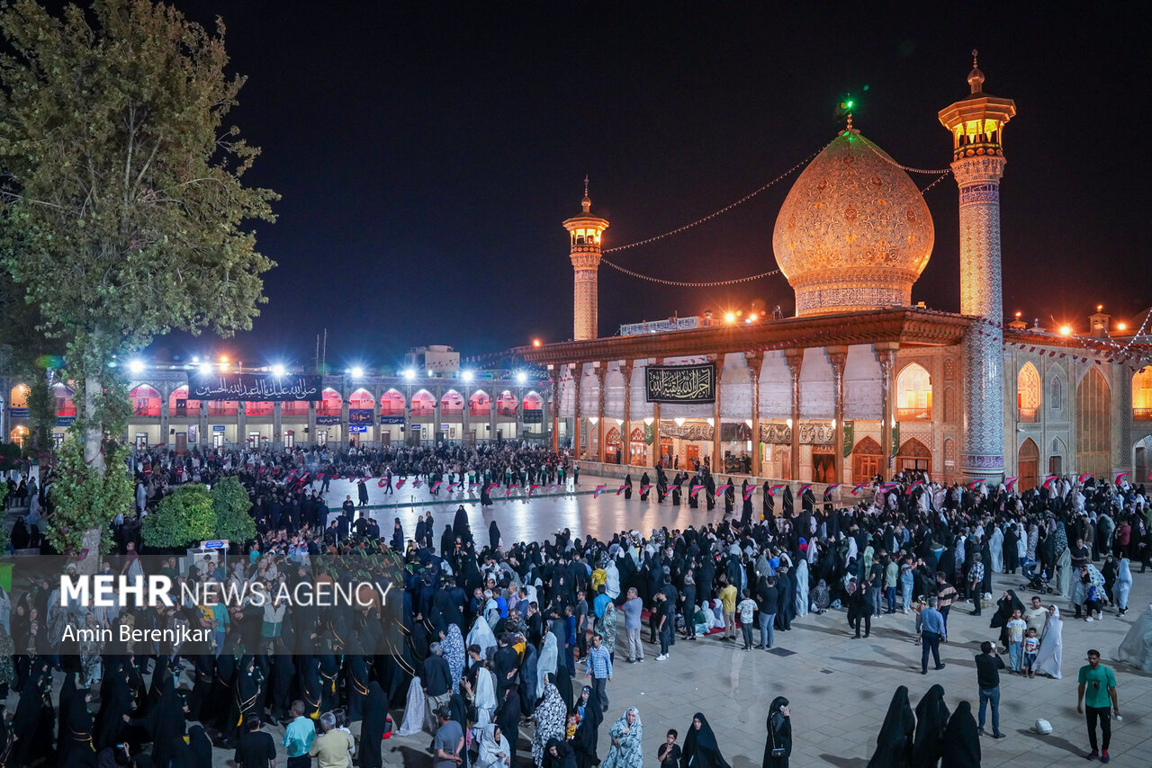 اعلام ویژه برنامه های عزاداری ایام فاطمیه در حرم شاهچراغ (ع) - خبرگزاری مهر | اخبار ایران و جهان