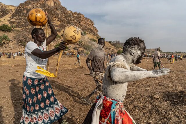 کُشتی سنتی در سودان؛ نوباها می جنگند نه با اسلحه