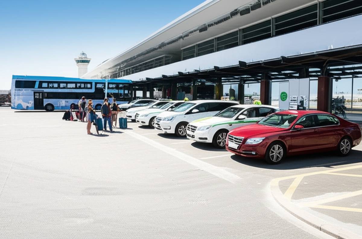 حمل و نقل فرودگاه لارناکا Larnaca Airport Transportation