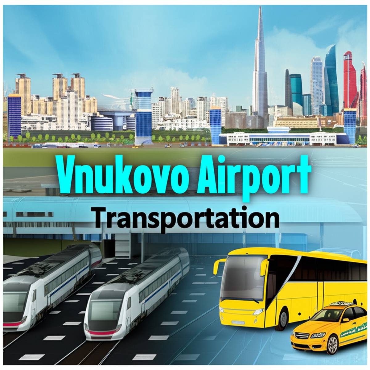 حمل و نقل فرودگاه ونوکووا VNUKOVO AIRPORT TRANSPORTATION
