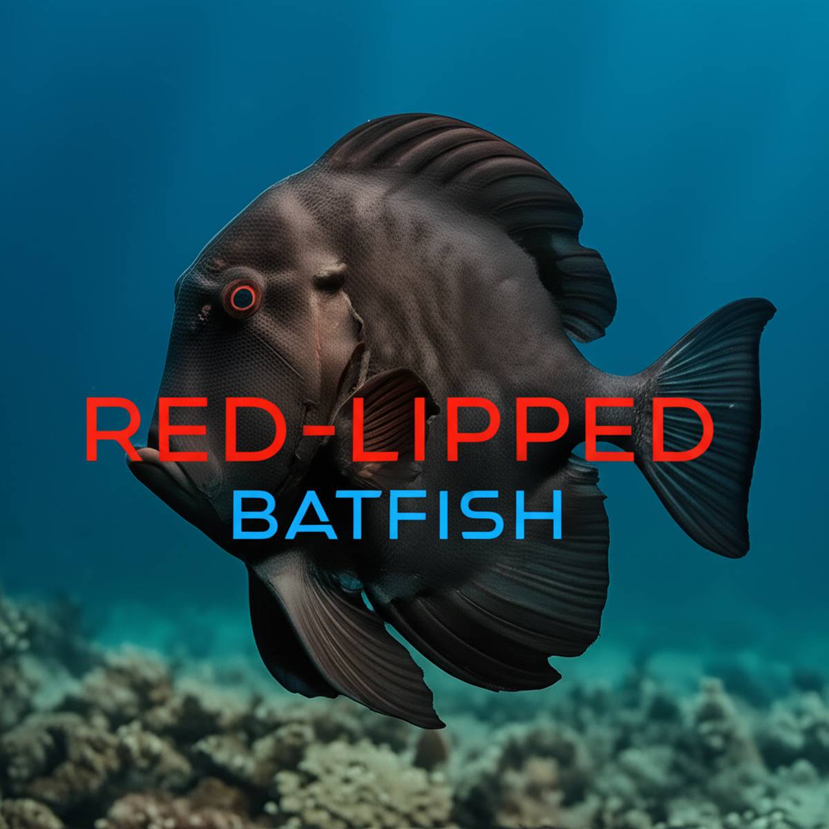 خفاش ماهی لب قرمز Red-Lipped Batfish
