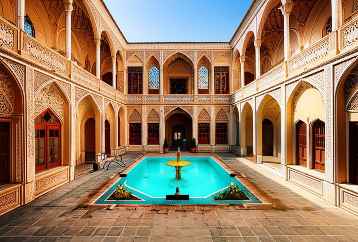 خانه طباطبایی ها کاشان | معماری، تاریخچه و بازدید