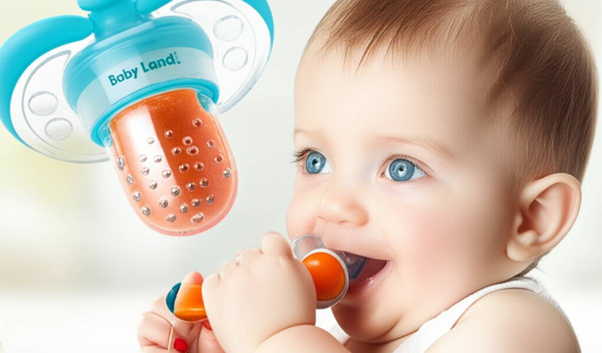 پستانک عصاره خوری بیبی لند (کودک 6+ ماه)؛ نقد و بررسی کامل