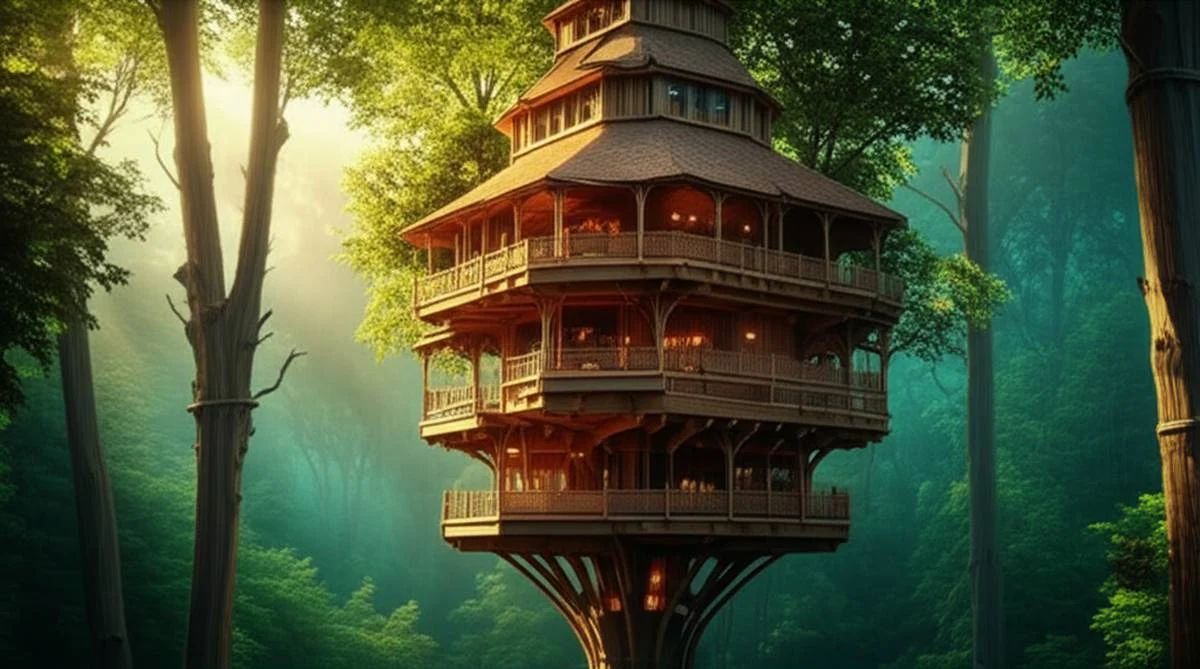 خانه درختی (Tree House) - راهنمای ساخت، طراحی و مزایا