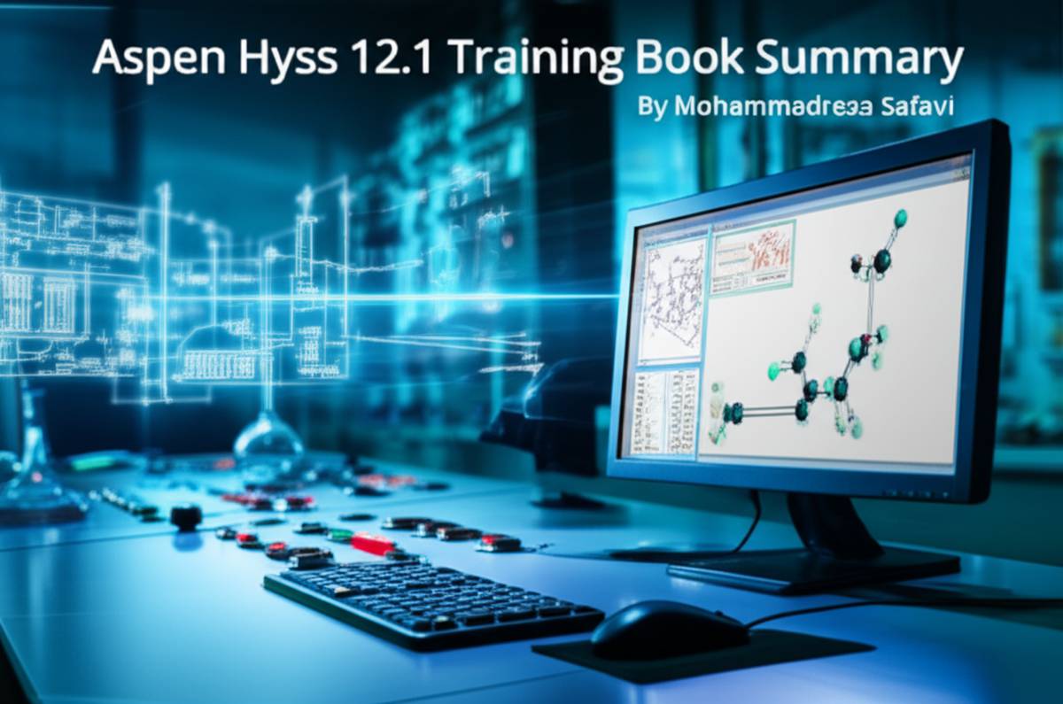 آموزش Aspen Hysys 12.1: خلاصه کتاب جامع محمدرضا صفوی