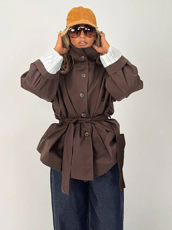 خرید بارانی زنانه | کلاه دار و کلاسیک برای روزهای بارانی