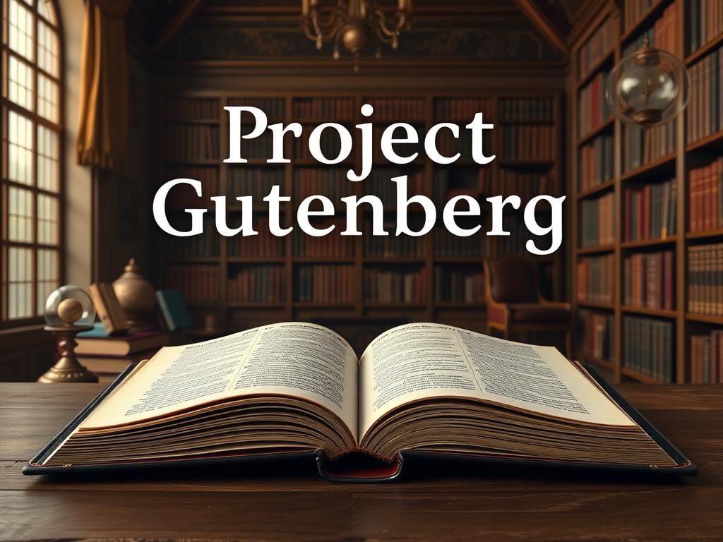 معرفی پروژه گوتنبرگ و کتاب‌های کلاسیک عمومی