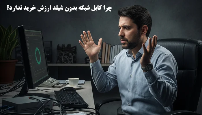 شبکه | امنیت تفاوت کابل UTP با کابلهای شیلددار (FTP و SFTP)